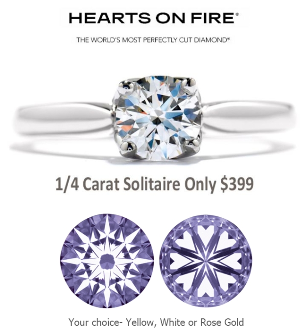 Solitaire Engagement Rings on Sale for Only $399!