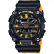 Casio G-Shock Analogue/Digital Yellow Resin Watch