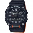 Casio G-Shock Analoque/Digital Orange Cloth Watch