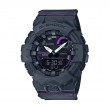 Casio G-Shock Ad Gray W/ Purple Resin Watch