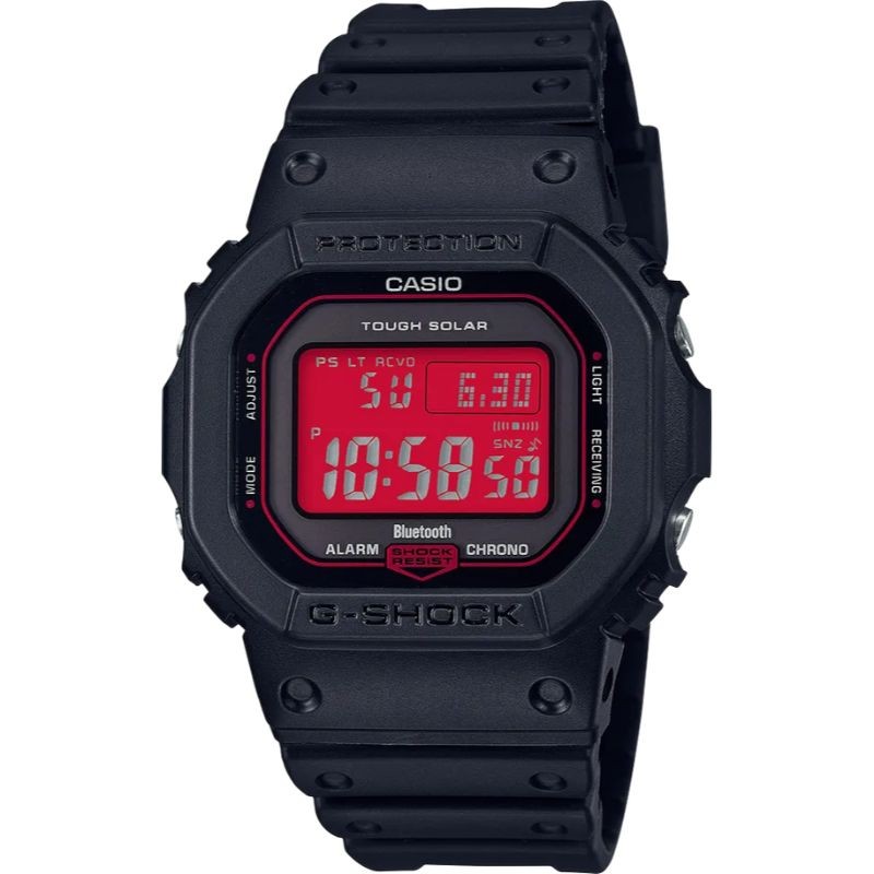 Casio G-Shock Analogue/Digital Black/Red Watch