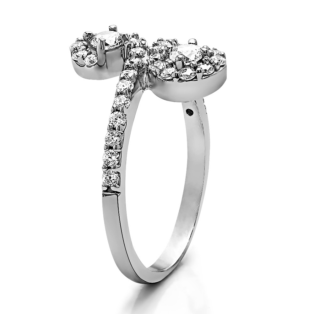 FA226 - Diamond Two Stone Ring
