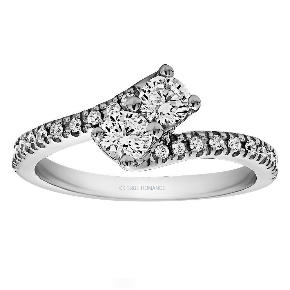 RM1551 - Diamond Two Stone Ring