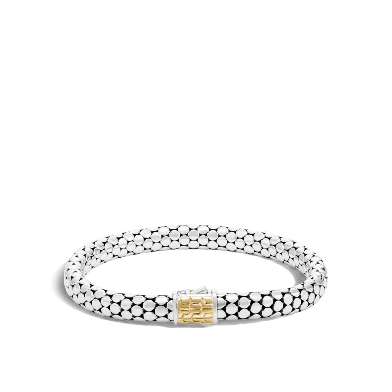 Dot Gold & Silver Small Chain Bracelet