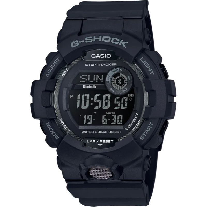 Casio G-Shock D Black Watch - Casio G-Shock Ad Black Resin Watch