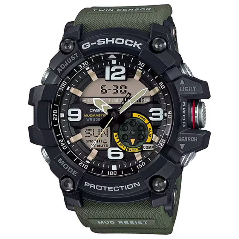 CASIO G-SHOCK MUDMASTER RESIN BLACKGREEN