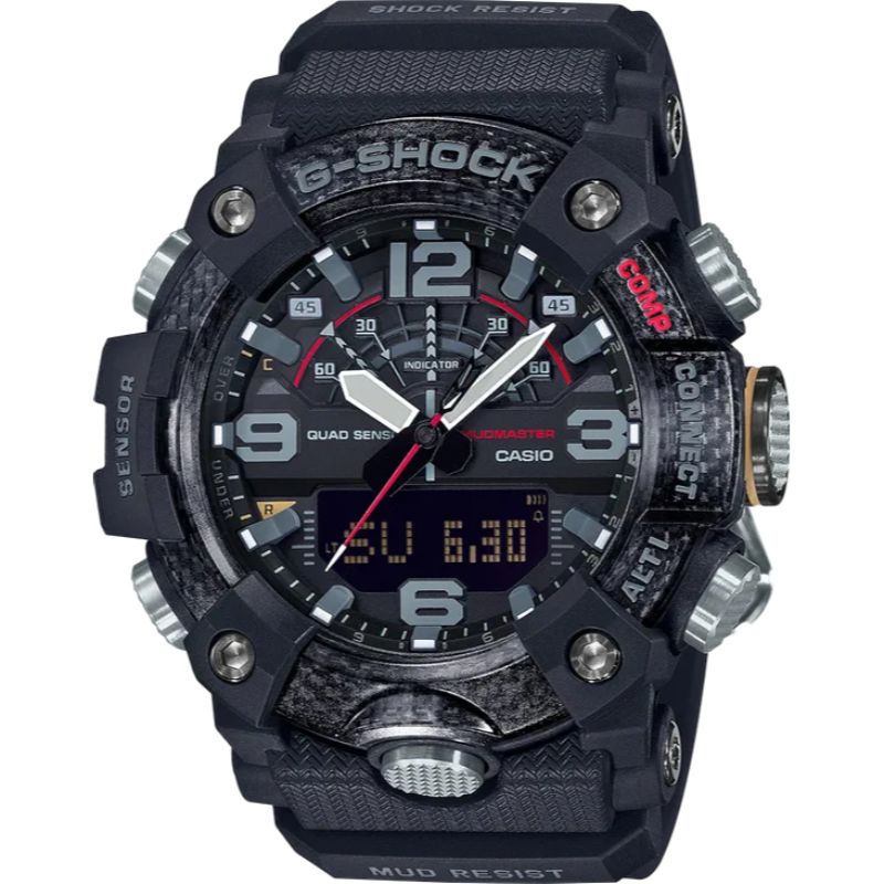 Casio G-Shock Mudmaster Ad Black Resin Watch
